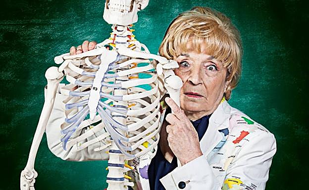 La actriz Petra Martínez.