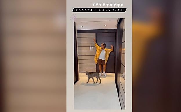 Tamara Gorro vuelve este jueves a la rutina tras un intenso verano