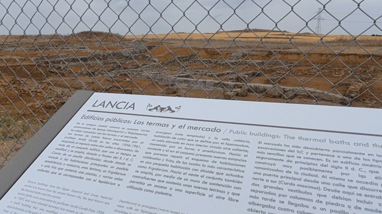 El milagro de Lancia: cinco proyectos para recupera parte de la historia de León | . Al margen de la elección del proyecto final septiembre traerá consigo también la finalización de la obra de consolidación de los restos ya excavados en el yacimiento que se terminará en dos semanas