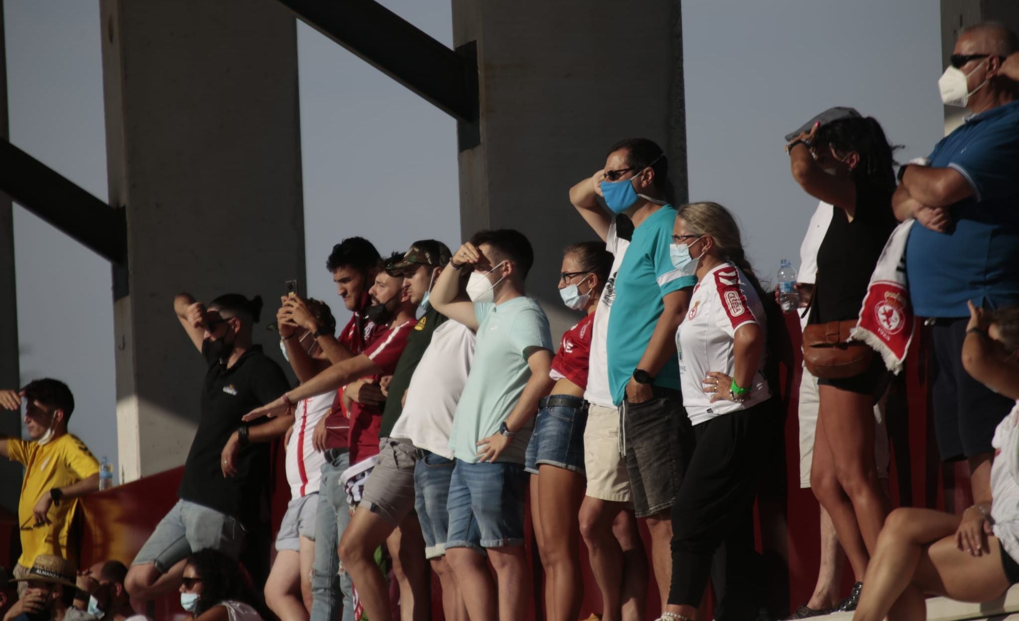 Los leoneses han disputado en Salamanca, ante Unionistas, su primer partido a domicilio de la temporada