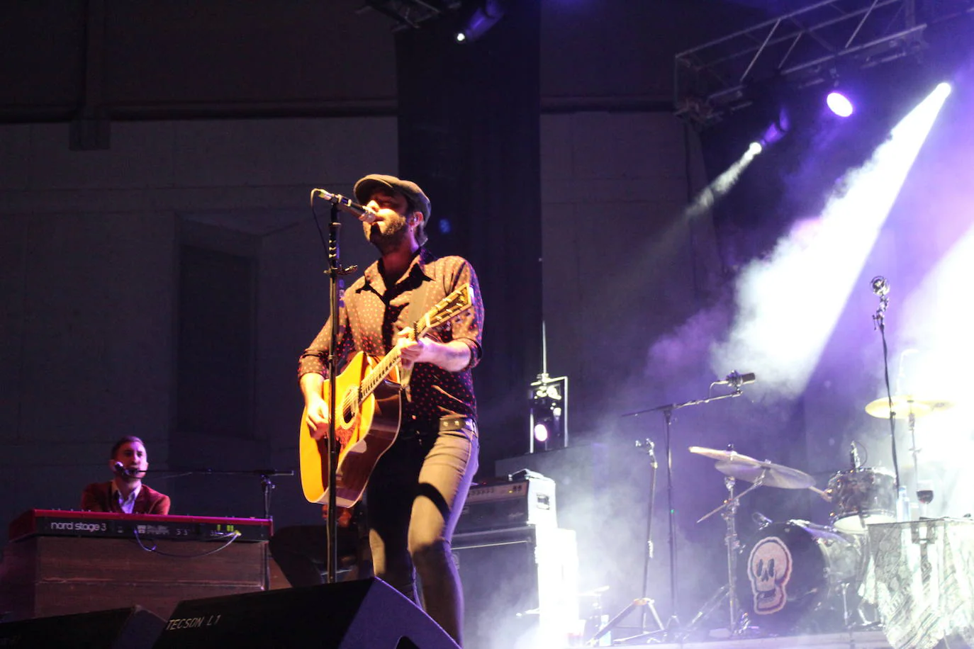 Sidecars durante el concierto de Ponferrada.