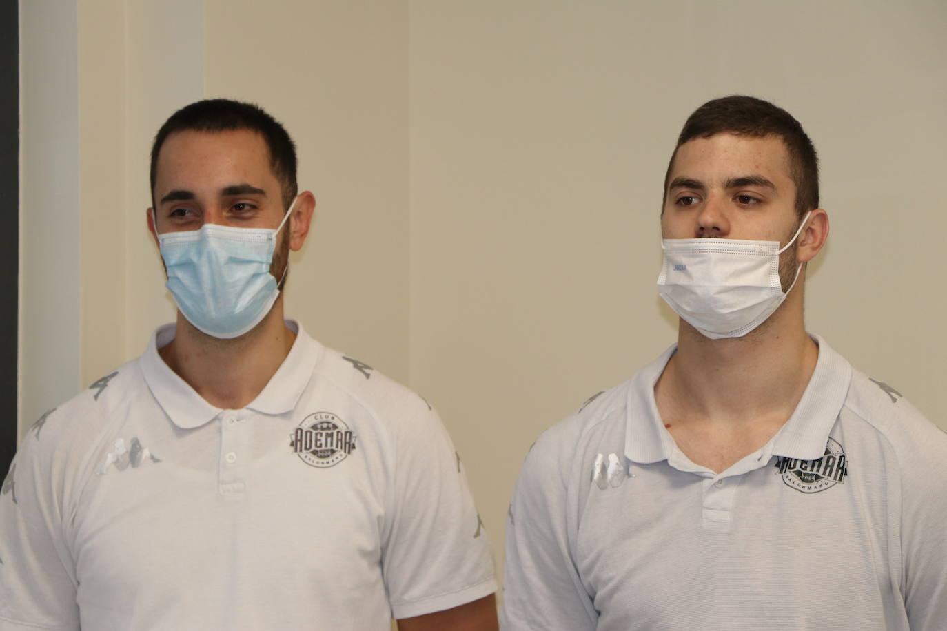 De izquierda a derecha, Jocinovic, Milosavljevic y Šoljić.