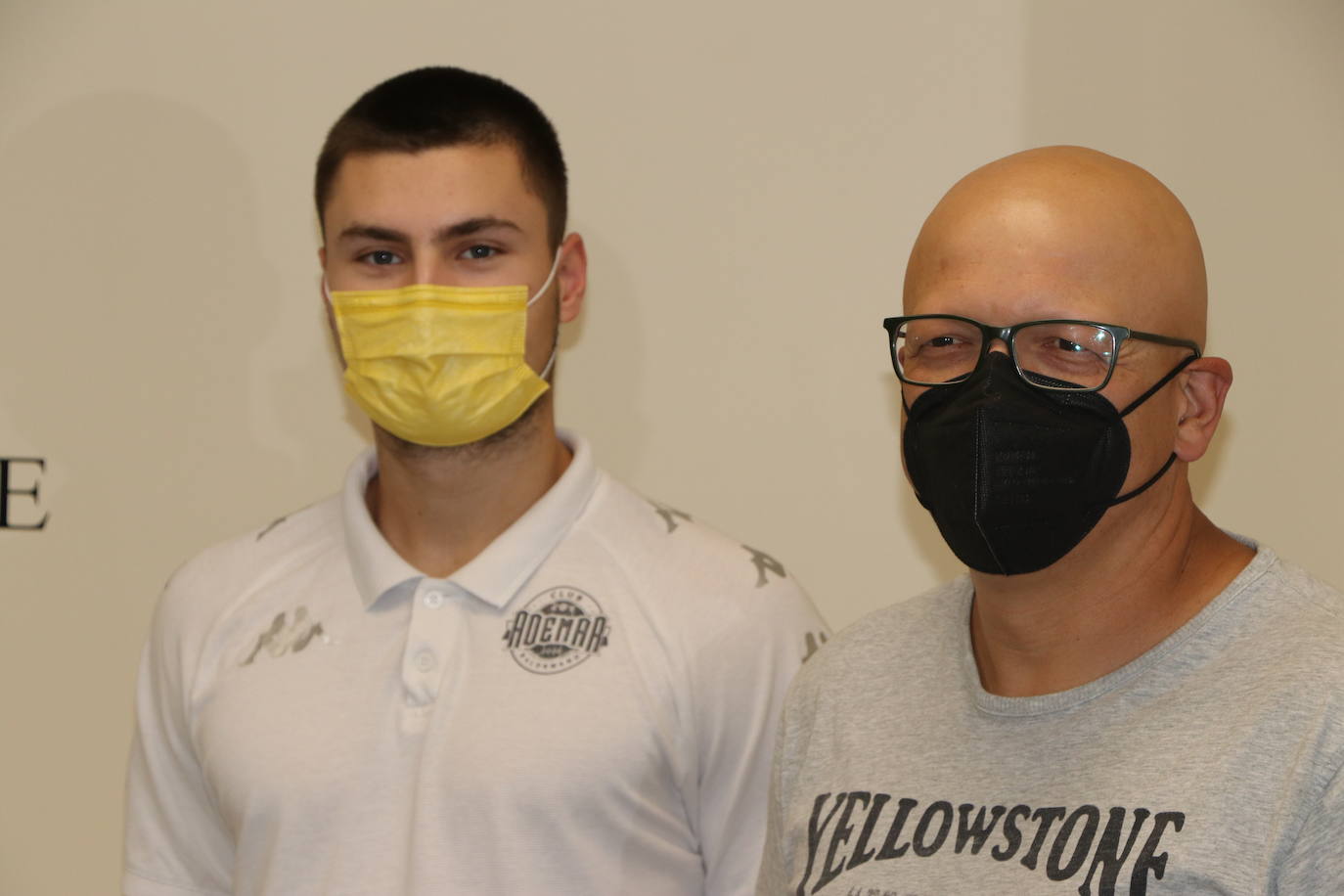 De izquierda a derecha, Jocinovic, Milosavljevic y Šoljić.