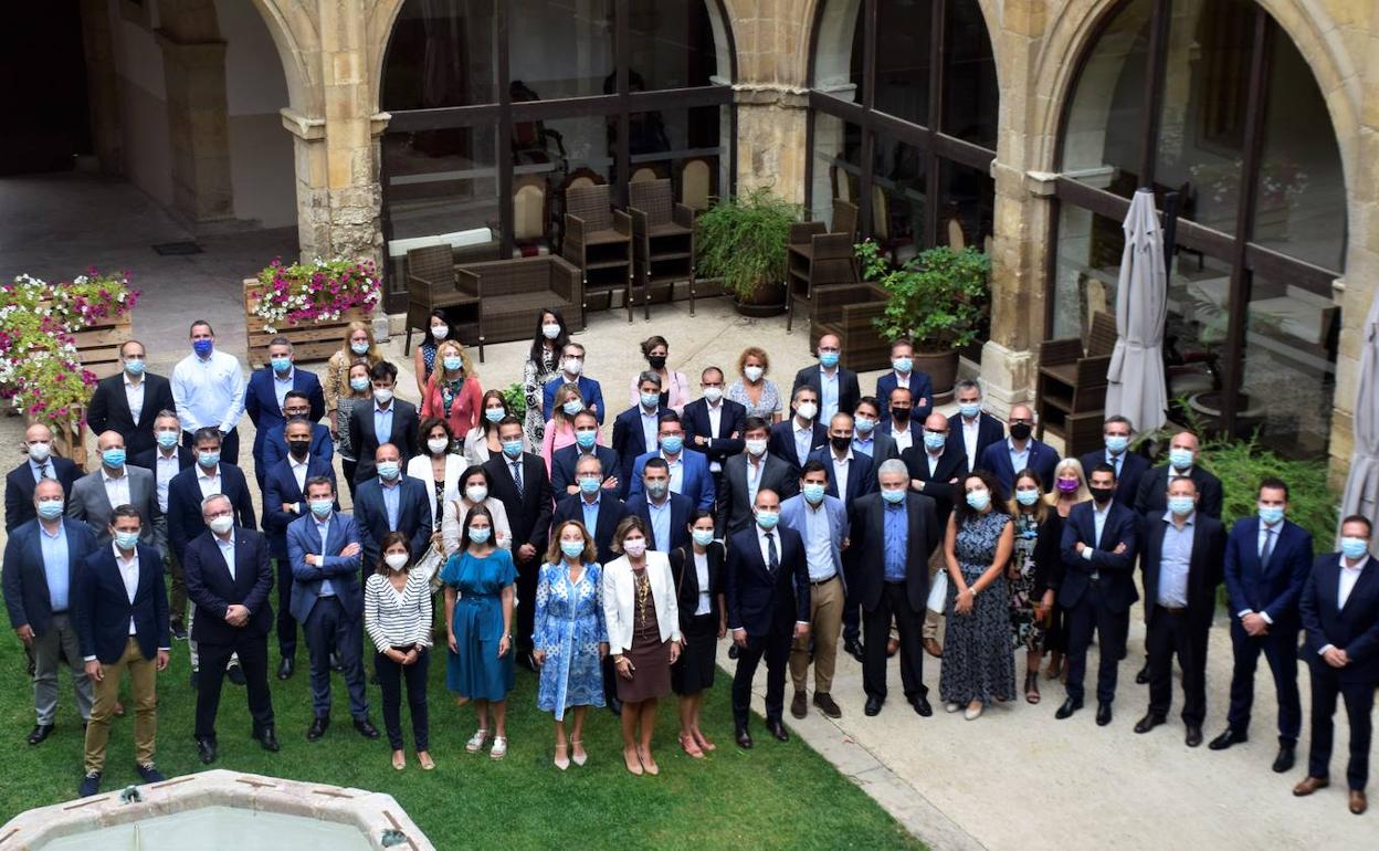 Reunión en el Hoter Real Colegiata de San Isidoro en León.