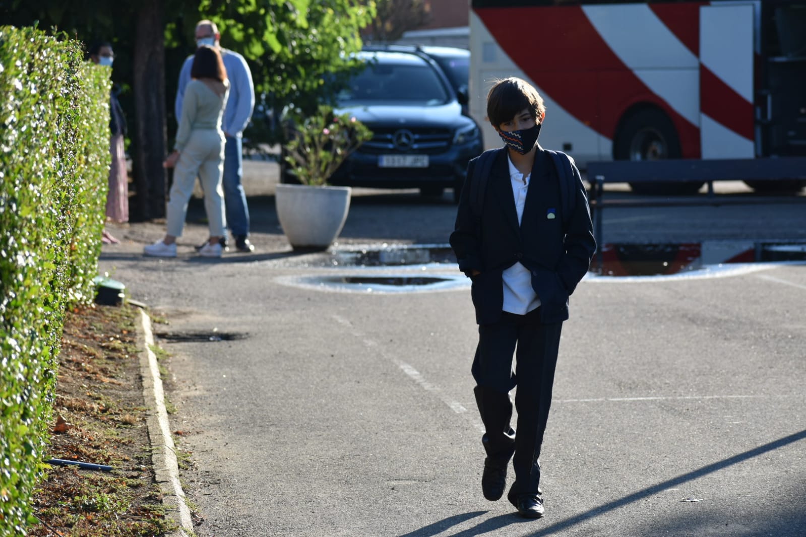 Este colegio internacional ha dado la bienvenida a los alumnos de infantil y primaria que comenzaban este viernes