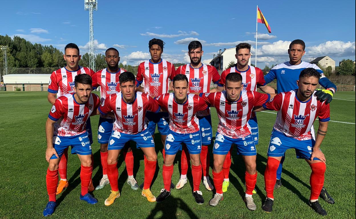 Once inicial del Atlético Bembibre.