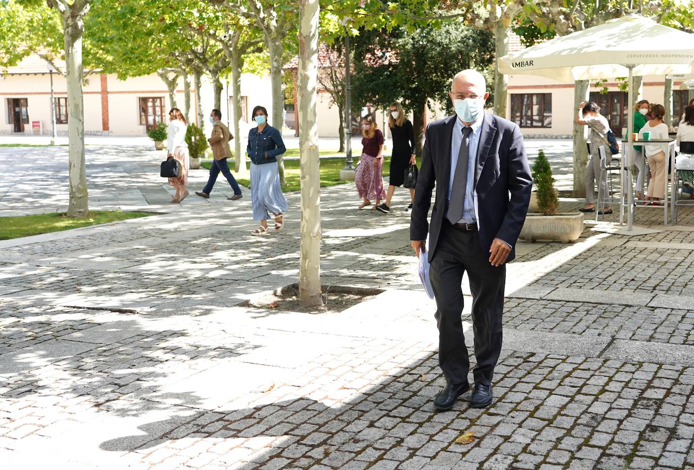 El vicepresidente, portavoz y consejero de Transparencia, Ordenación del Territorio y Acción Exterior, Francisco Igea, comparece en rueda de prensa posterior al Consejo de Gobierno.