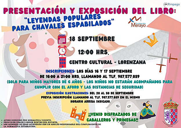 Programa de actos previsto para este sábado y domingo.