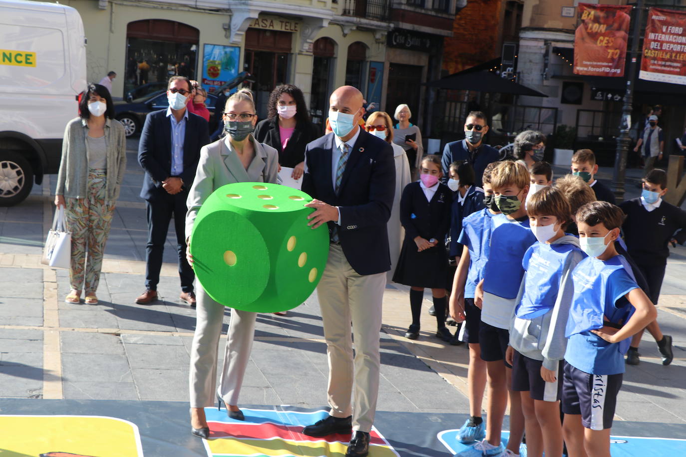 El ayuntamiento de León acoge la presentación del Día de la Once que este 2021 celebra su XXX edición con múltiples actividades.