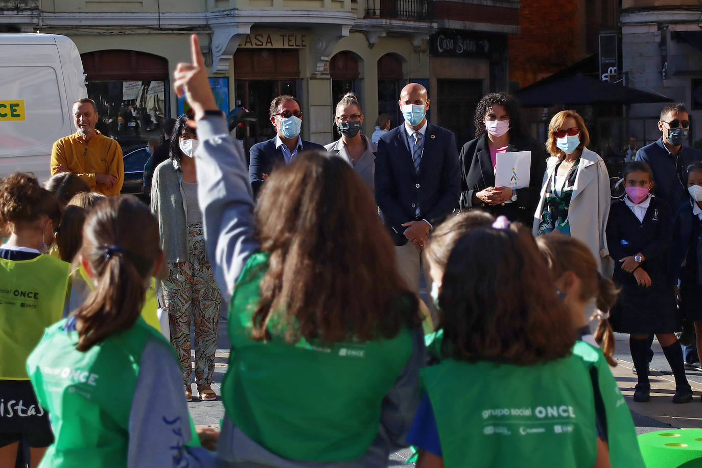 El ayuntamiento de León acoge la presentación del Día de la Once que este 2021 celebra su XXX edición con múltiples actividades.