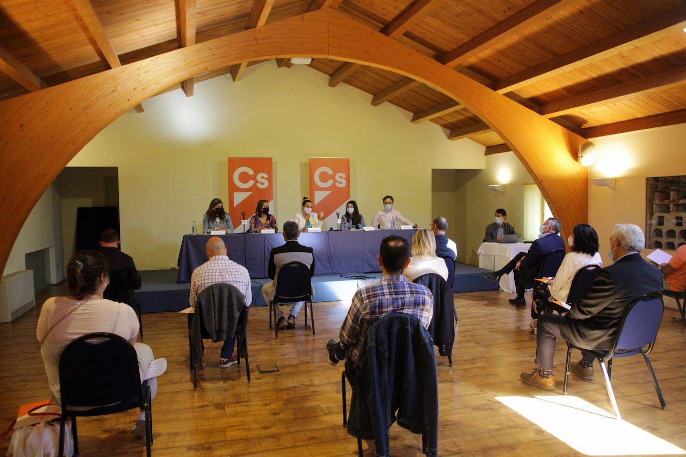 Reunión del Comité Autonómico de Ciudadanos Castilla y León.