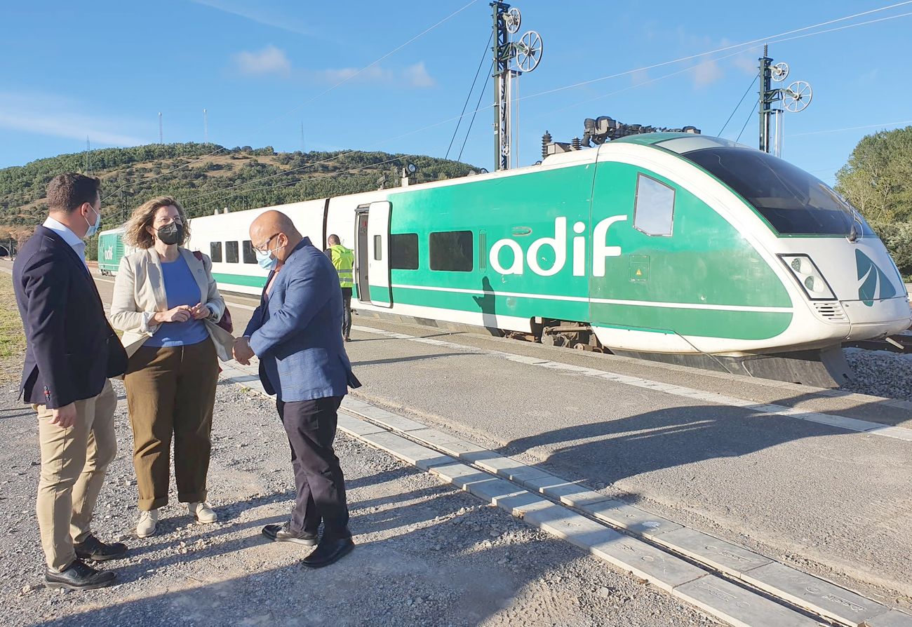 La ministra de Transportes, Movilidad y Agenda Urbana, Raquel Sánchez, realiza el primer viaje sobre esta infraestructura en un 'tren técnico' | Las pruebas de seguridad permitirán su apertura en el último tramo del 2022 o inicios del 2023. 