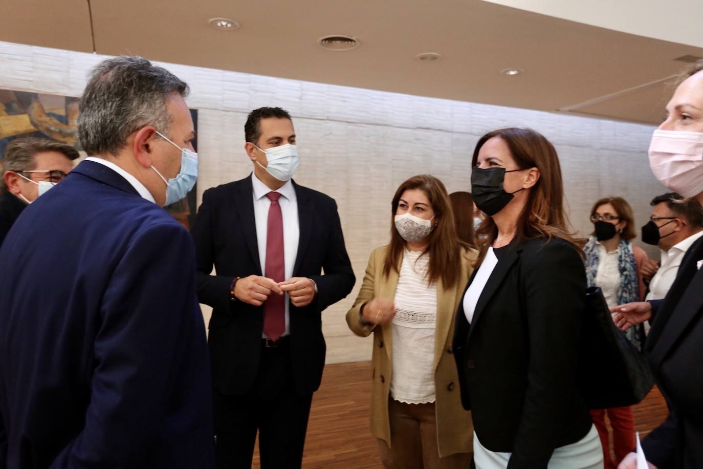 La consejera de Empleo e Industria, Ana Carlota Amigo, comparece, a petición propia, en la Comisión de Empleo e Industria de las Cortes de Castilla y León para informar sobre el grado de cumplimiento de los objetivos de su departamento para la legislatura.