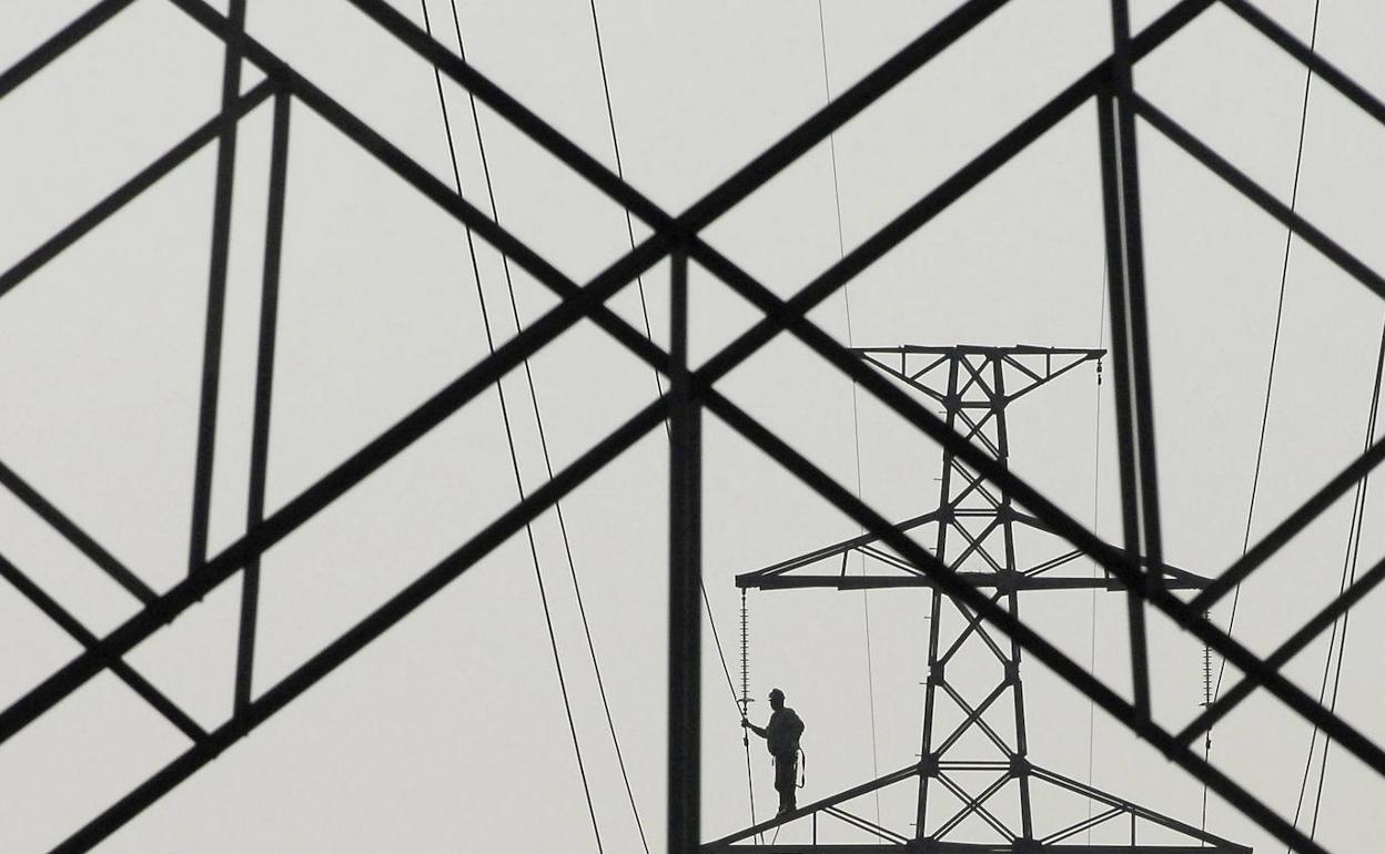 Instalación eléctrica de alta tensión. 