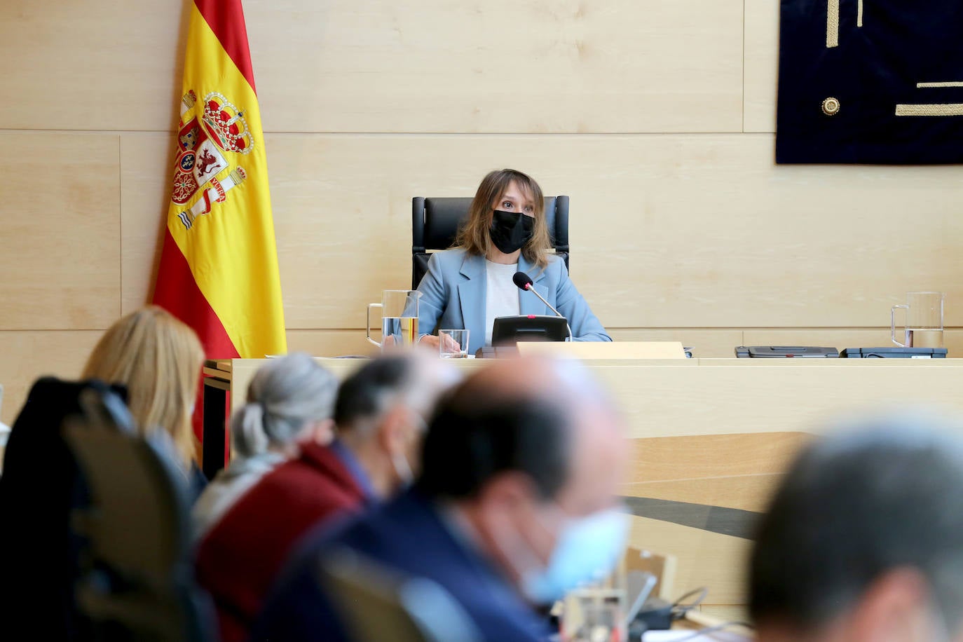 La consejera de Educación, Rocío Lucas, comparece, a petición propia, en la Comisión de Educación de las Cortes de Castilla y León para analizar el grado de cumplimiento de los objetivos de su departamento para la legislatura.