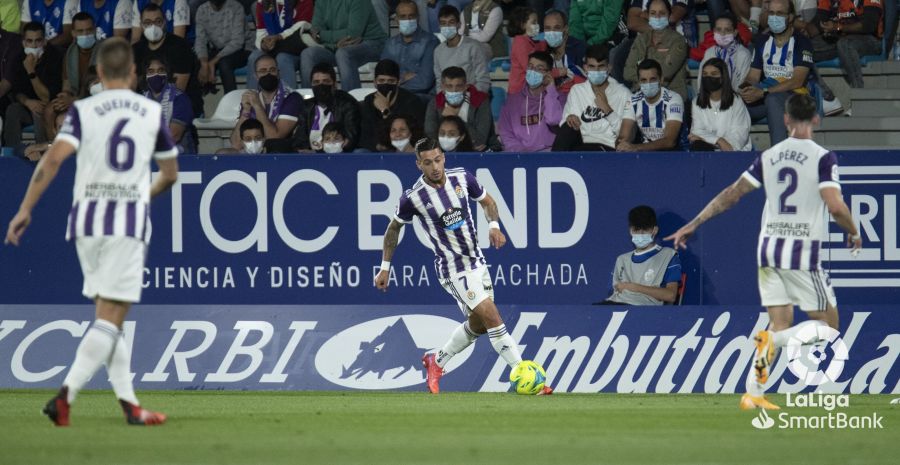 Deportiva y Valladolid ofrecen un vibrante partido que acaba con empate 2-2 con doblete de Yuri