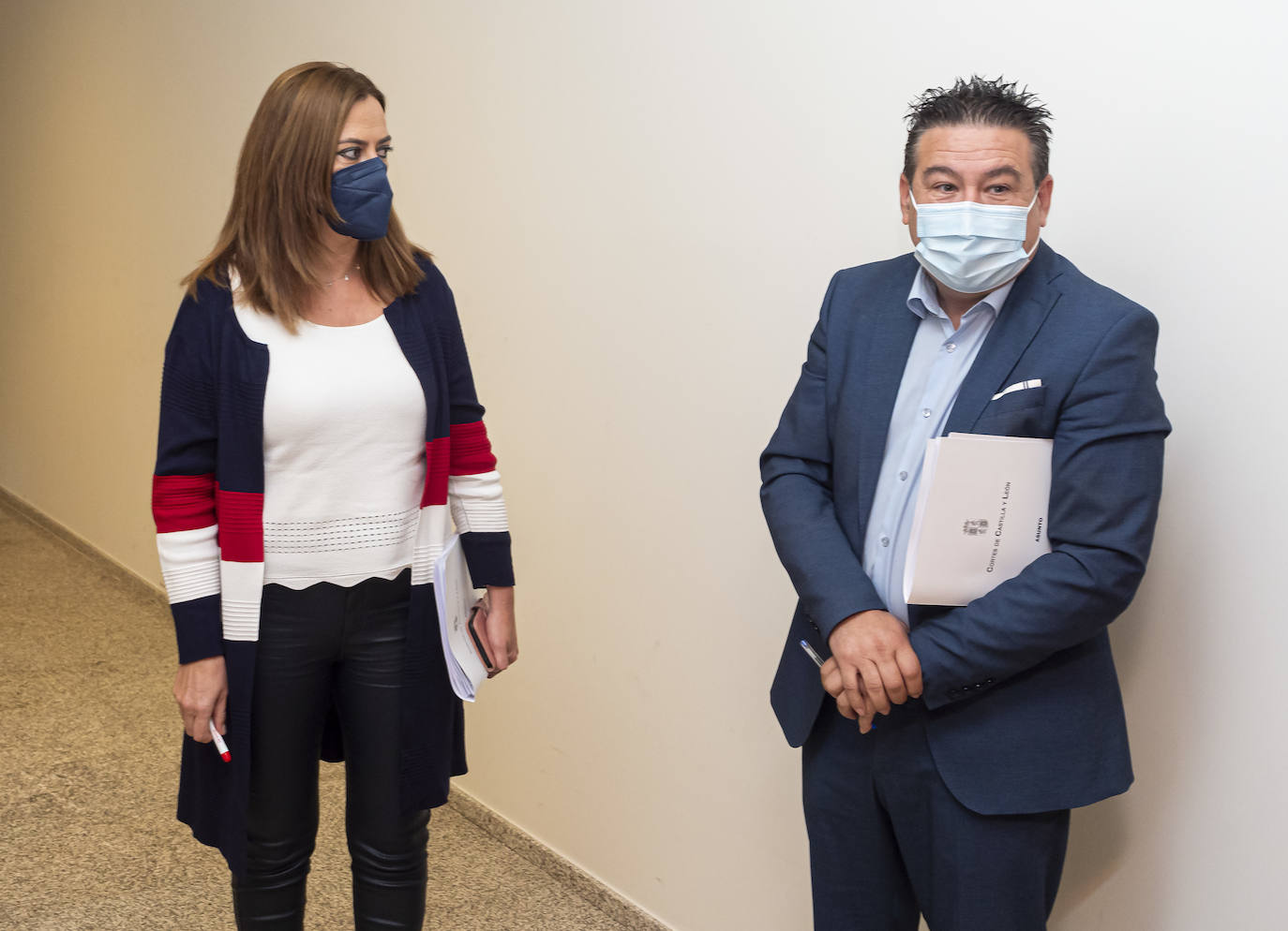 Reunión de la Junta de Portavoces de las Cortes.