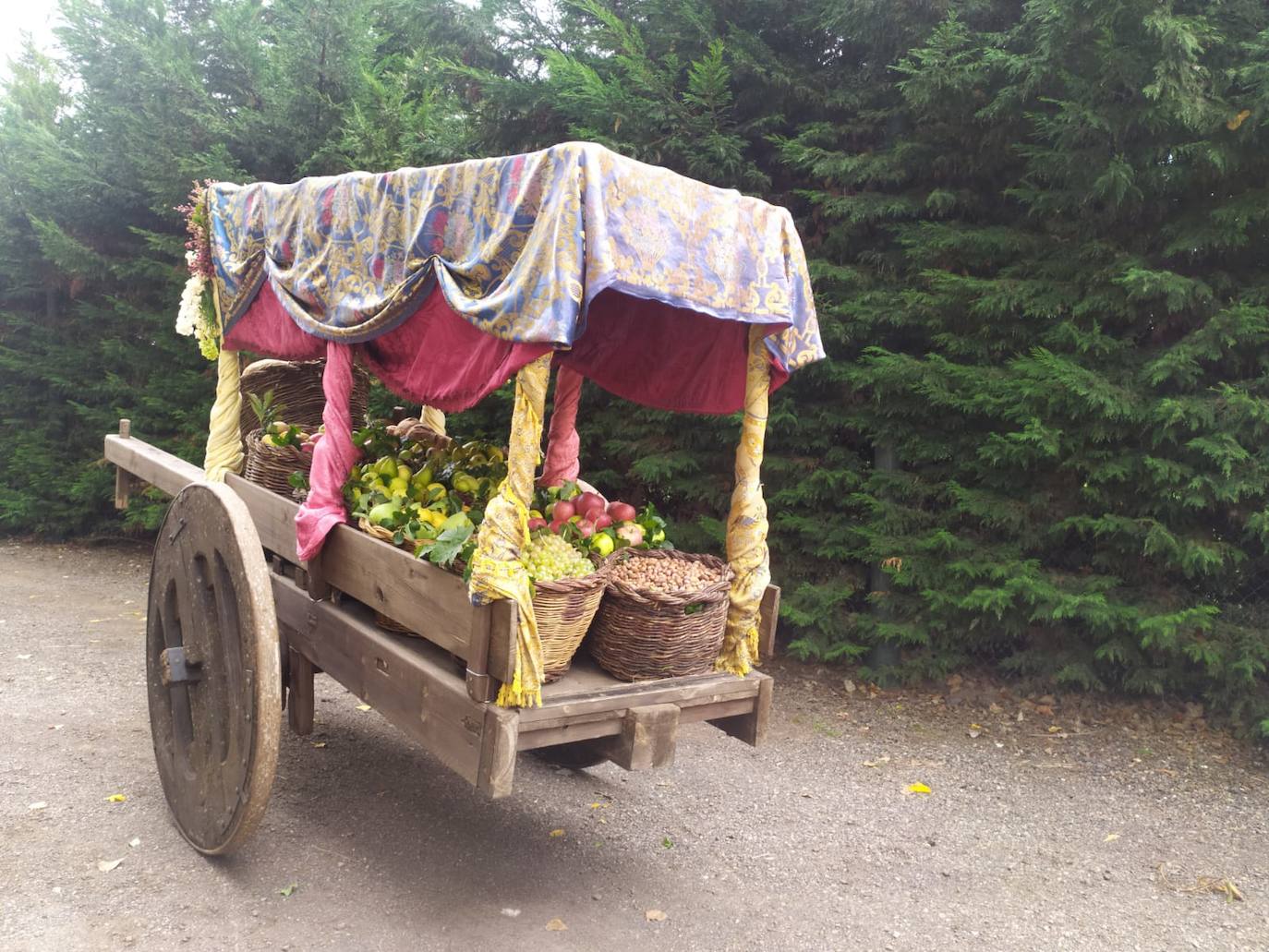 Fotos: El tradicional carro engalanado de León capital