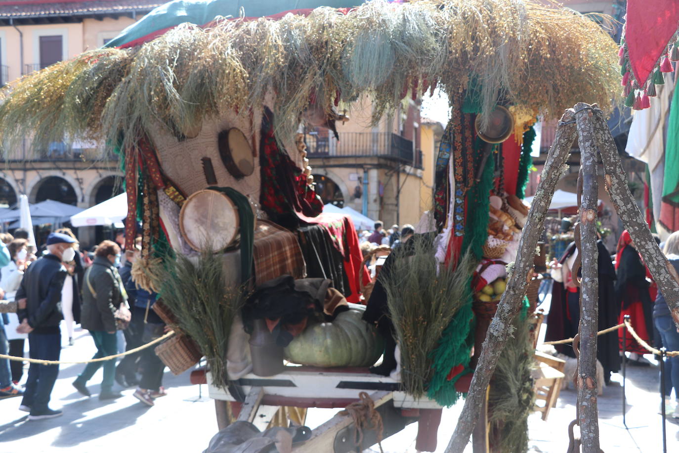 Fotos: Los carros engalanados en León