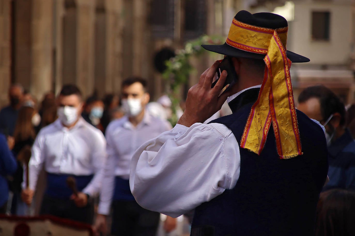 Fotos: La visión de Peio García en la ceremonia de las Cantaderas