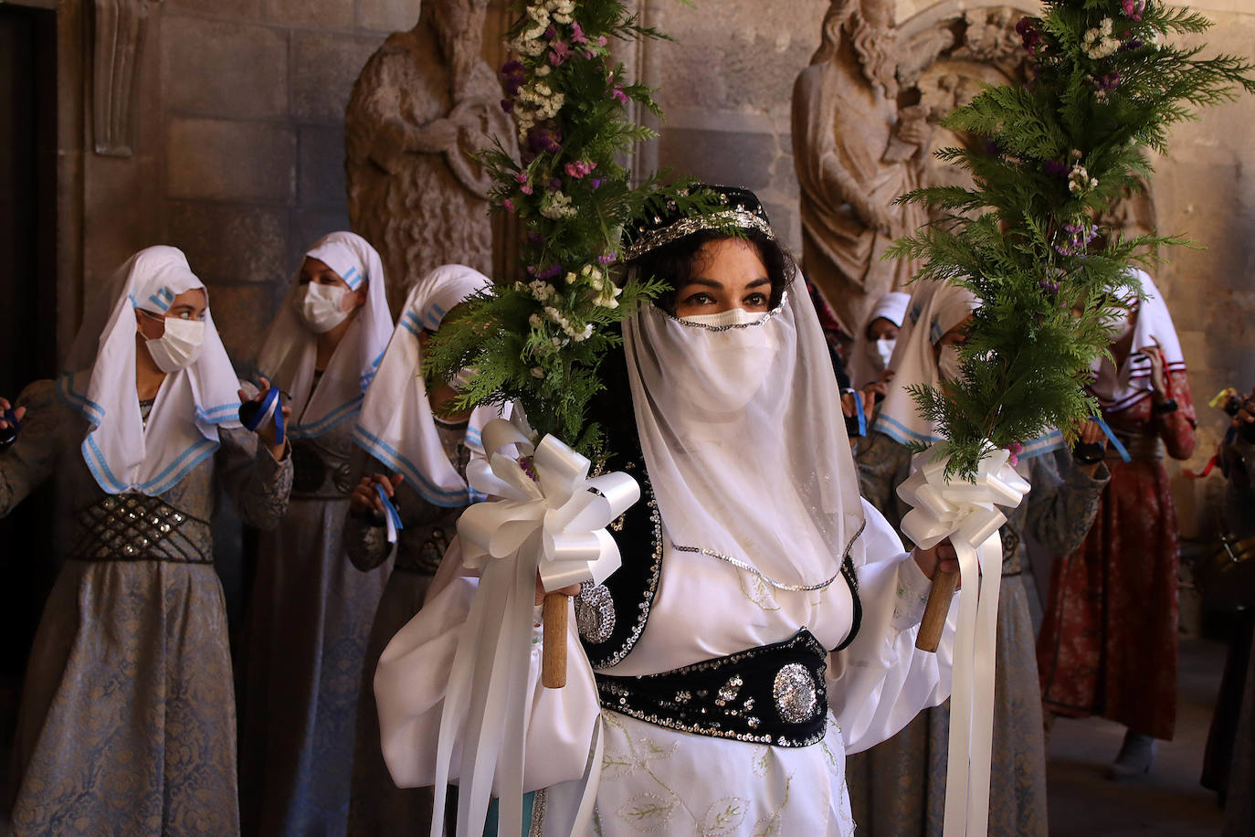 Fotos: La visión de Peio García en la ceremonia de las Cantaderas