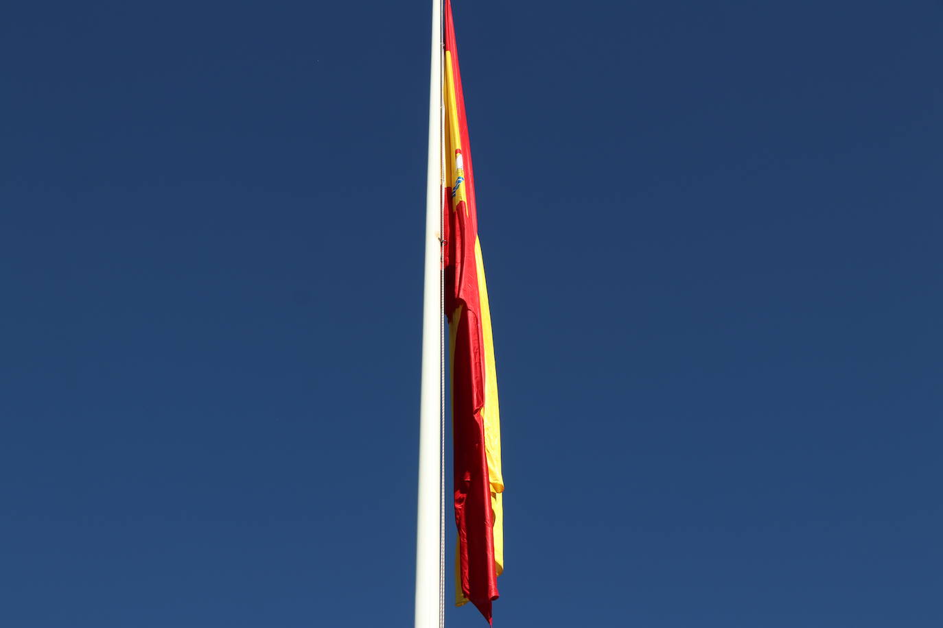 Acto castrense celebrado en León con motivo del día de la Hispanidad.