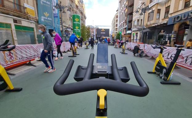 Las bicicletas ocuparán durante la jornada el primer tramo de Ordoño II.