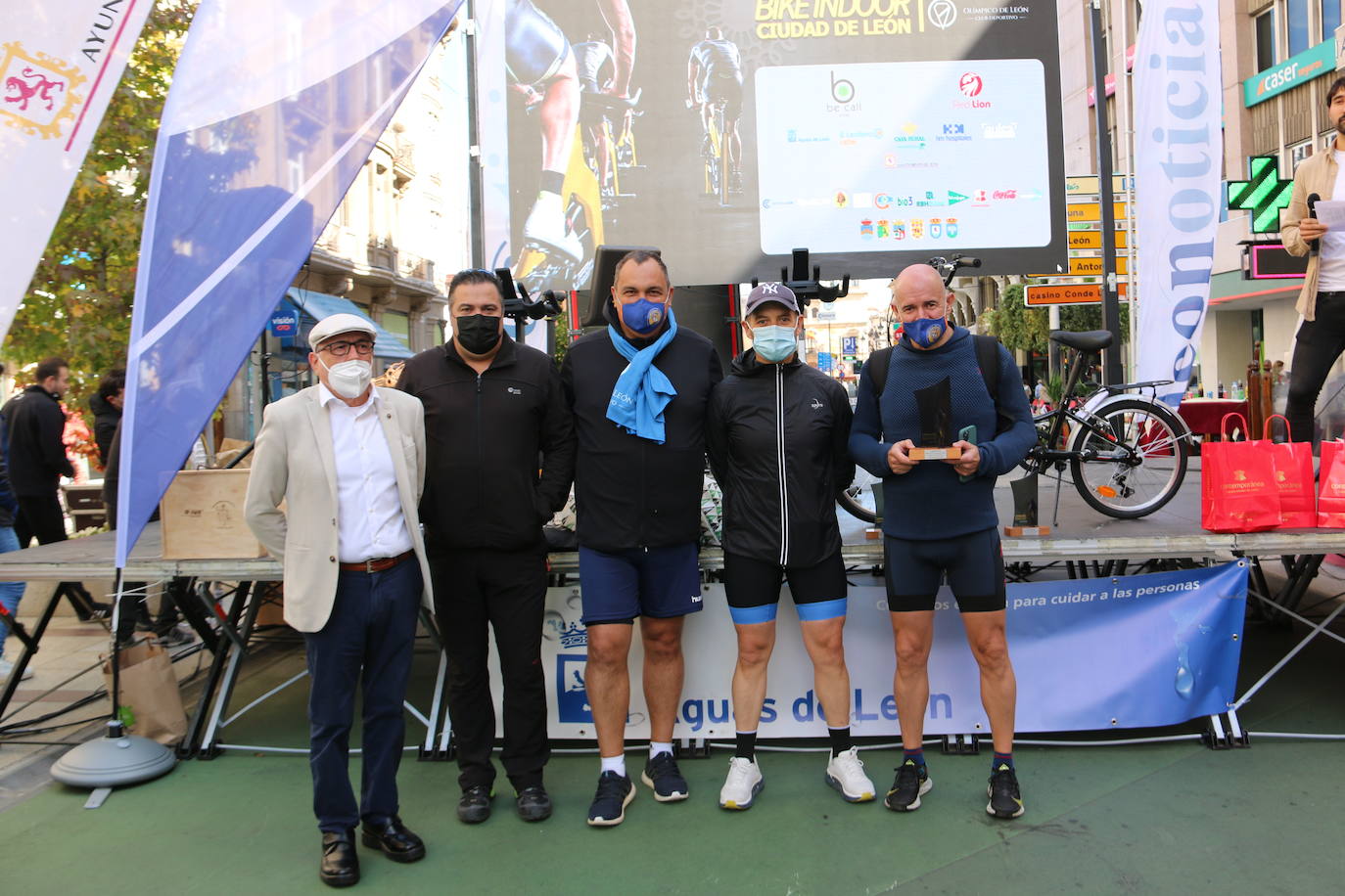 En cuartetos masculino ganaron Los Bicicleteros.