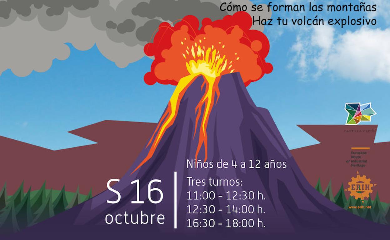 Cartel de la actividad en el museo. 