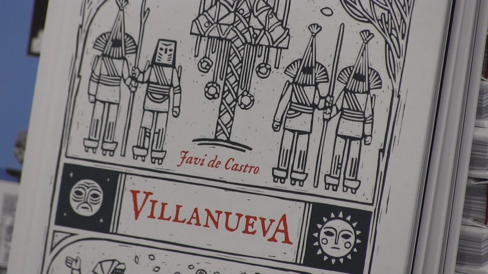 Guirrios, personajes del Antruejo de Carrizo o máscaras de Alija del Infantado se citan en un cómic fantástico y terrorífico por momentos.