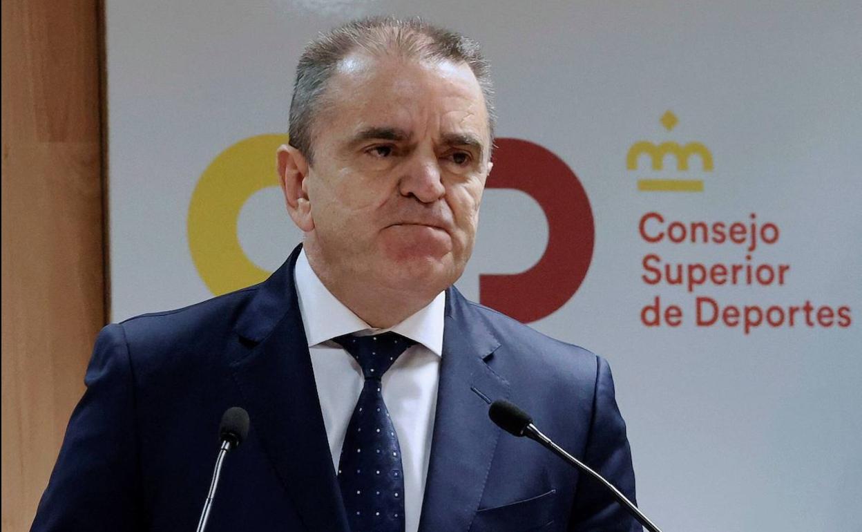 José Manuel Franco, presidente del CSD.