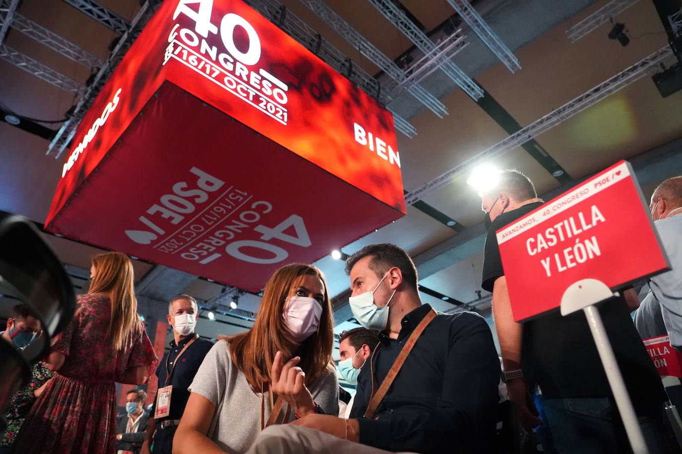 Segunda jornada del 40 Congreso Federal del PSOE,con la participación de dirigentes de Castilla y León.