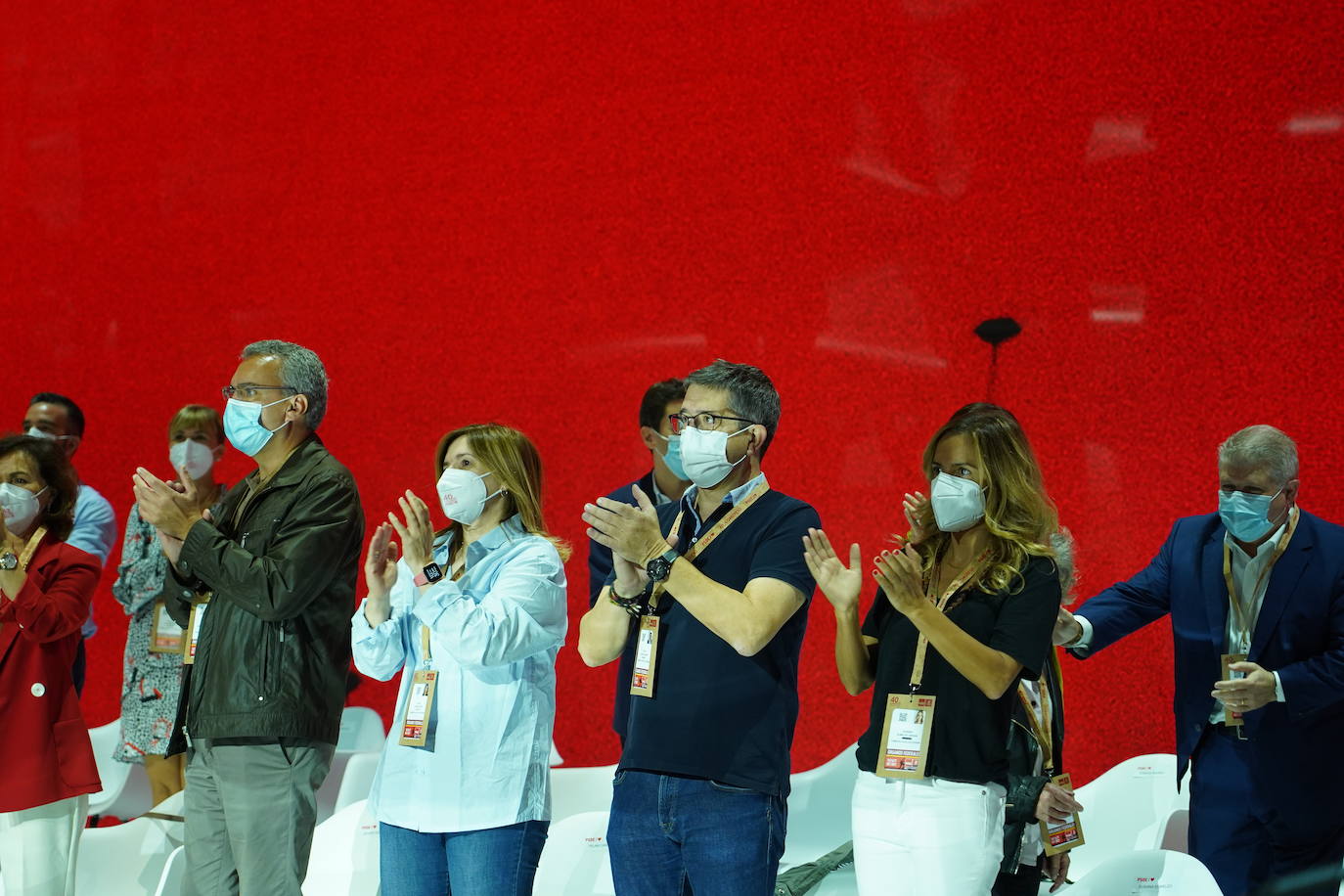 Segunda jornada del 40 Congreso Federal del PSOE,con la participación de dirigentes de Castilla y León.