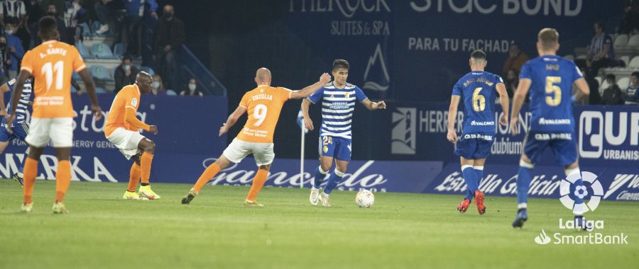 El conjunto berciano no pudo pasar del empate sin goles ante el equipo madrileño.