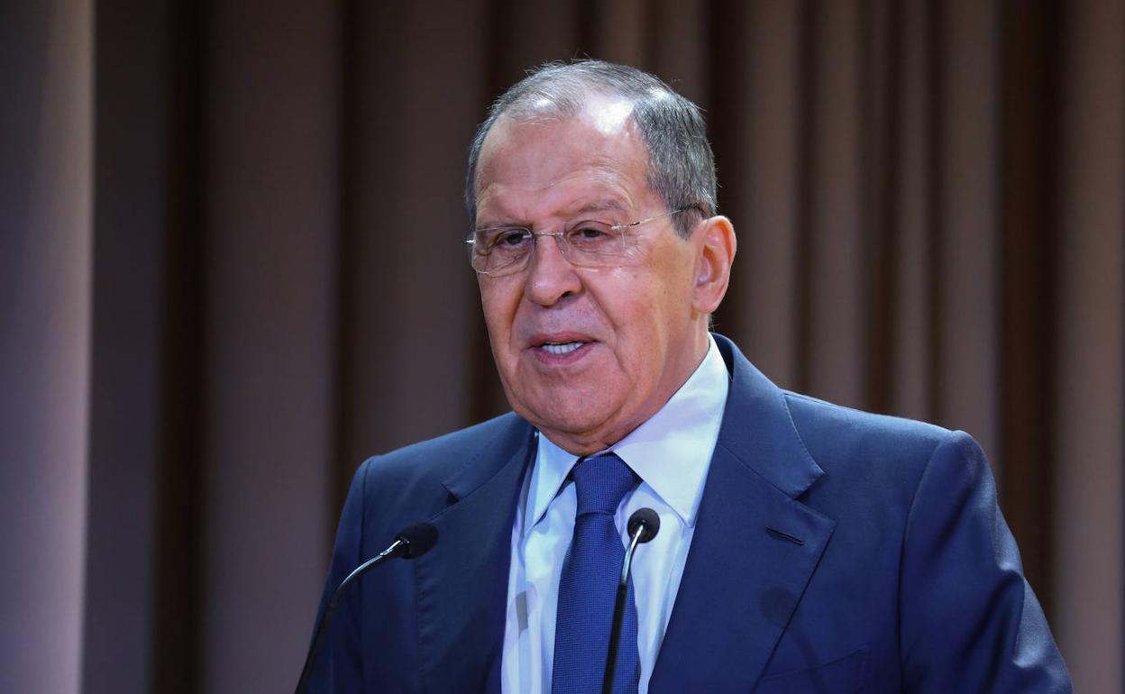 Serguéi Lavrov, ministro de Asuntos Exteriores de Rusia.