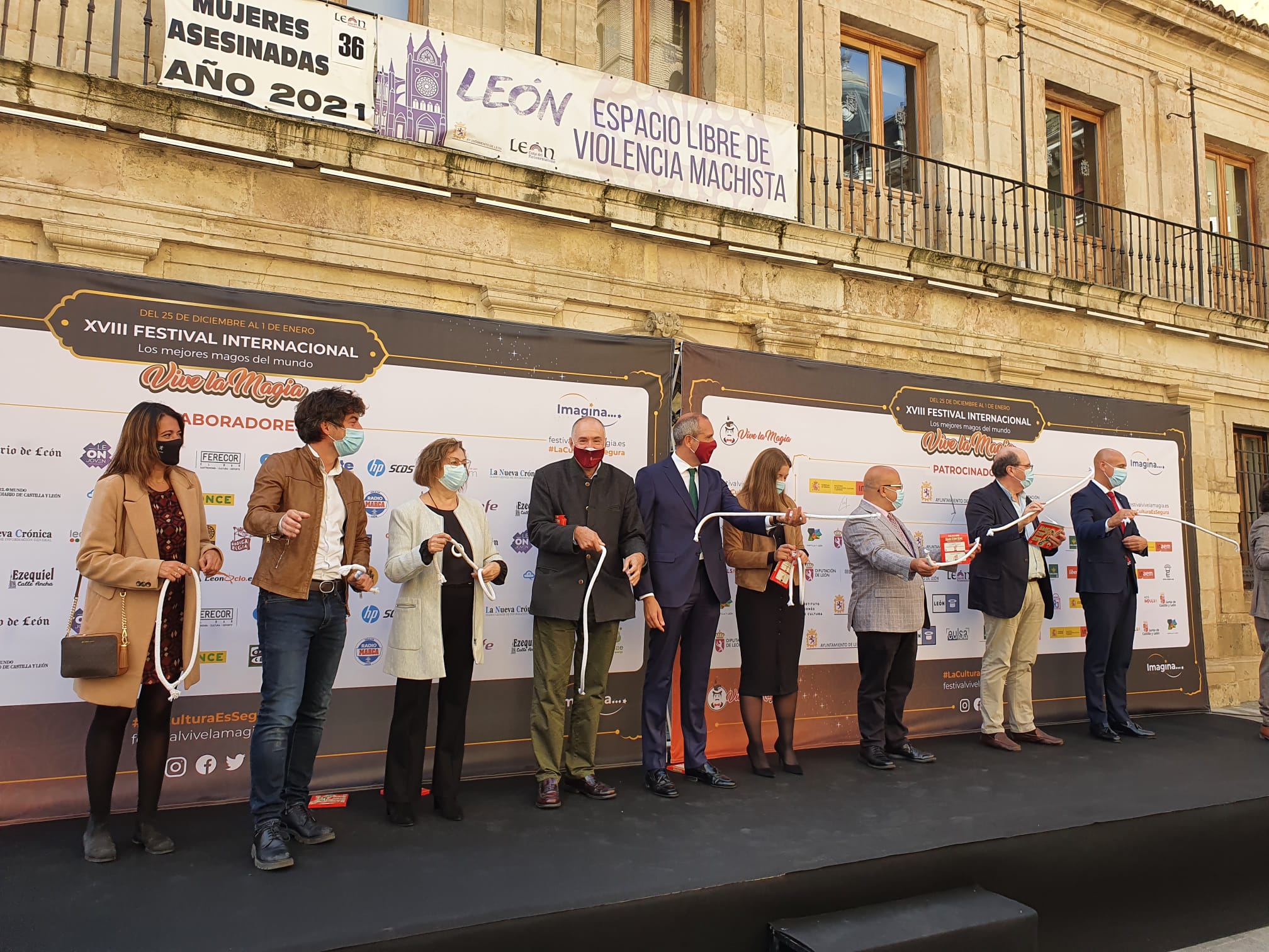 Presentación de la XVIII edición del Festival Internacional León Vive la Magia.