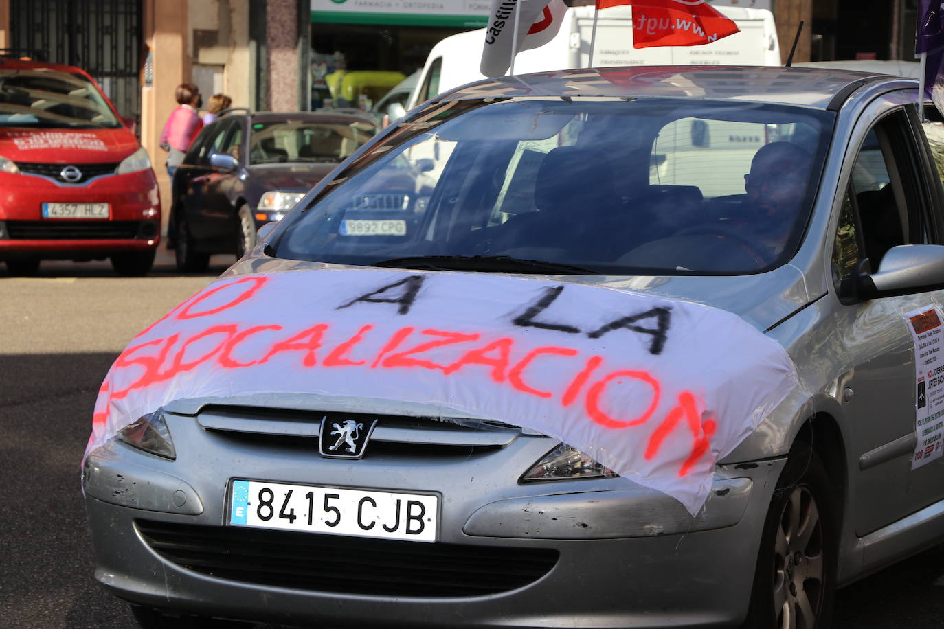 Fotos: Caravana de vehículos de Jupiter Bach contra el cierre