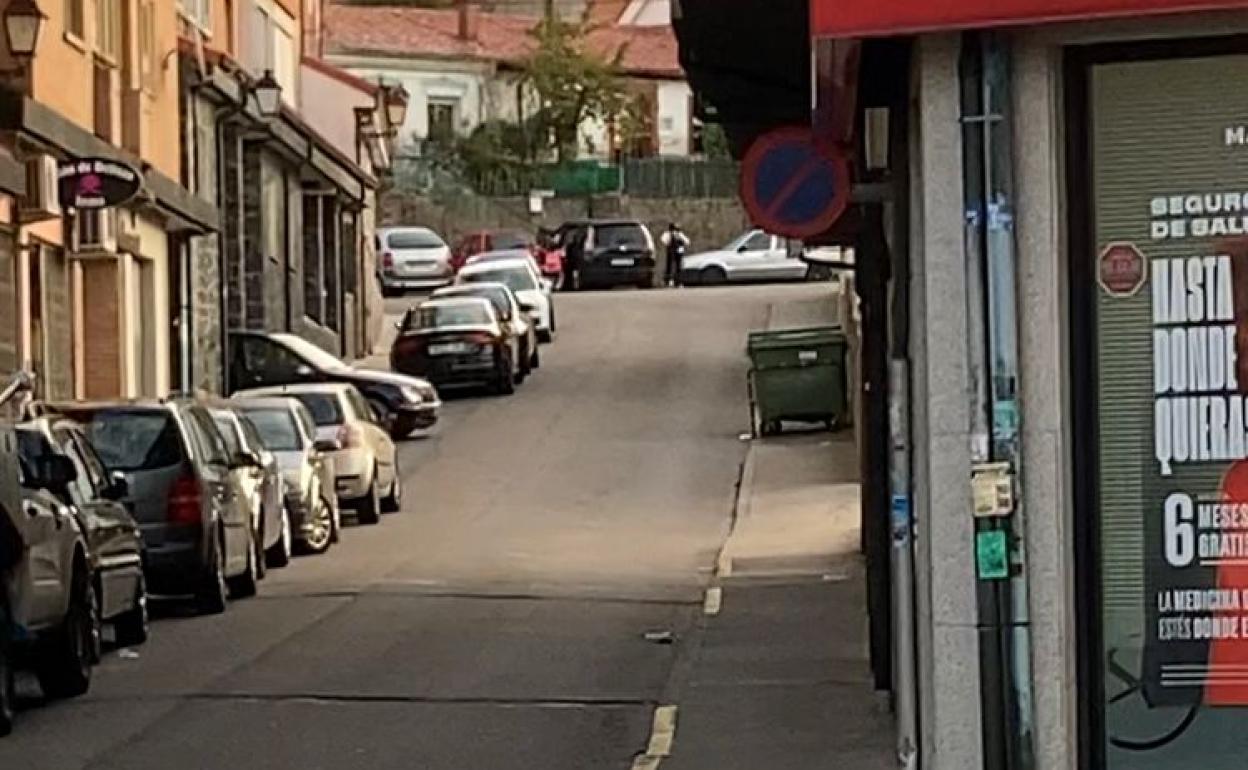 Calle Juan Ferreras de Cistierna.