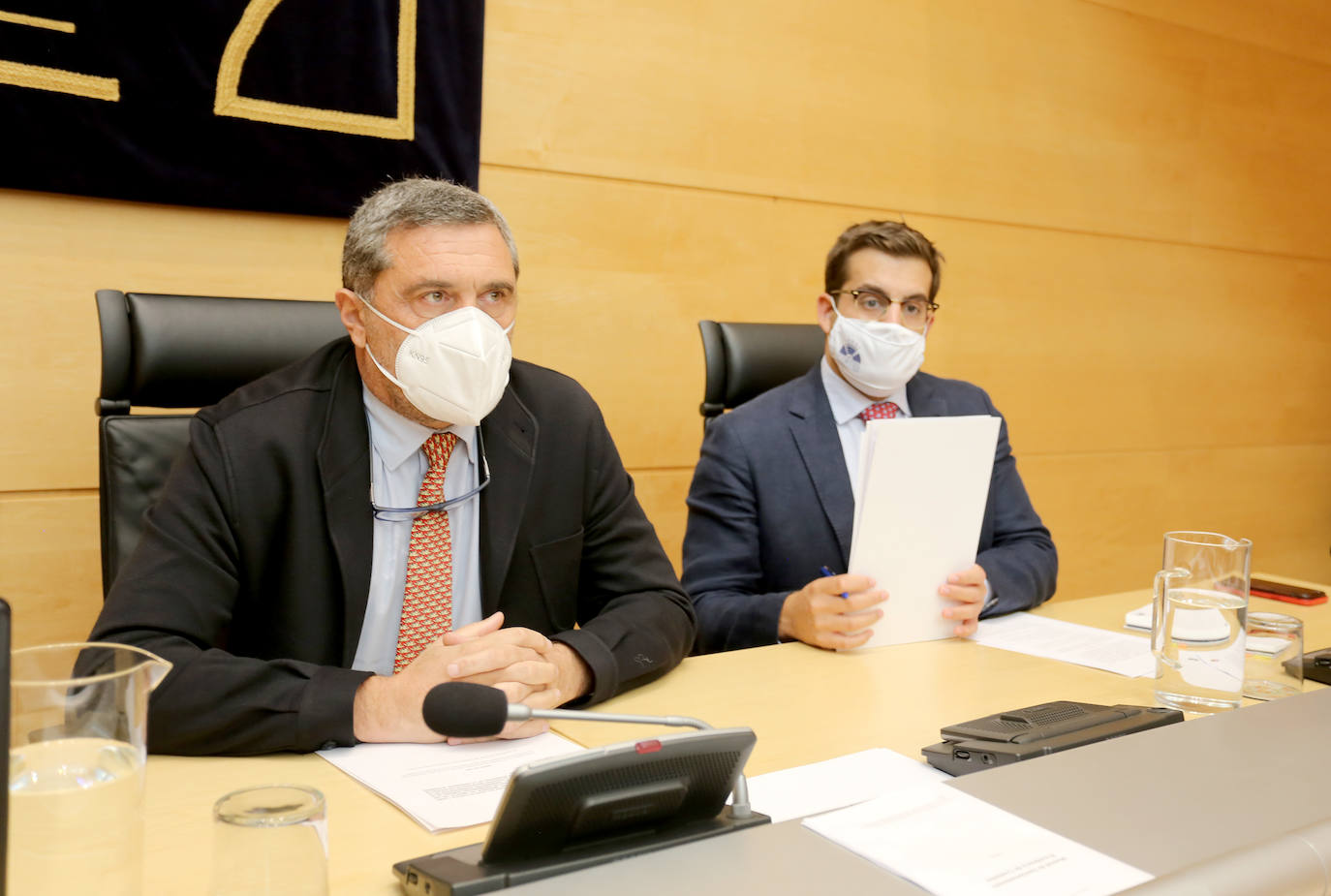 Reunión de la Comisión de Investigación de las Cortes sobre las residencias