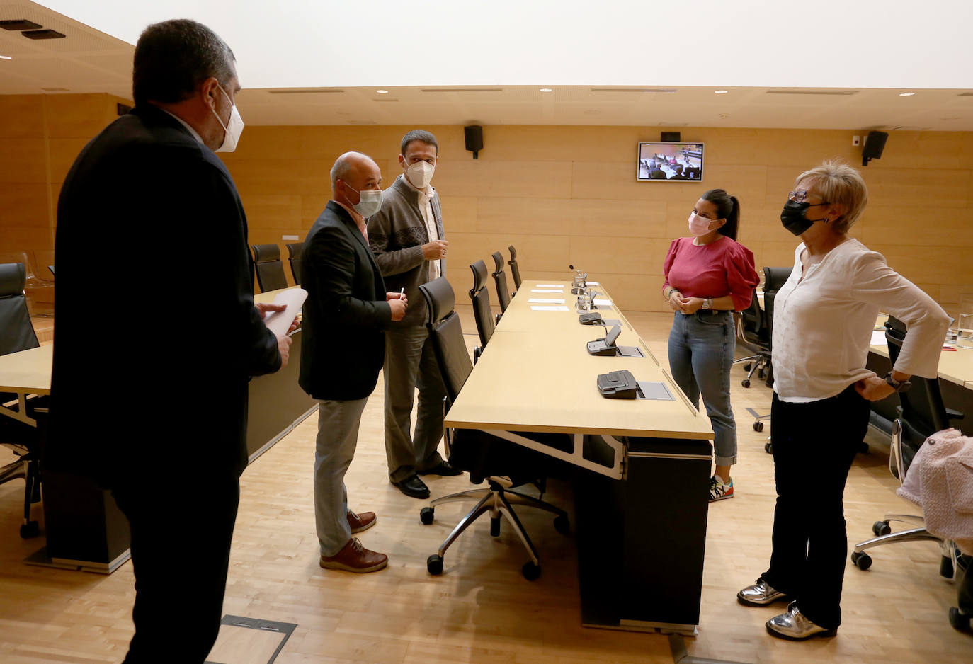 Reunión de la Comisión de Investigación de las Cortes sobre las residencias