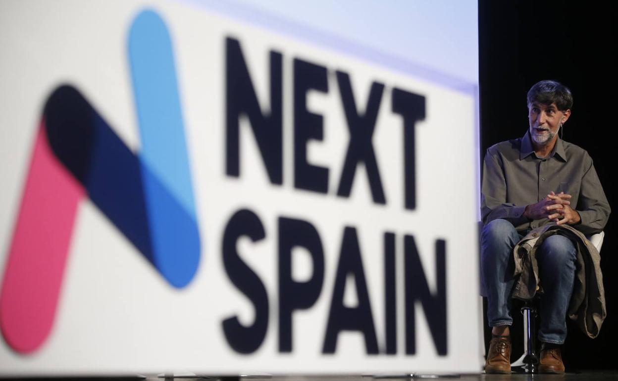 El catedrático Francisco Vico, este jueves, durante su intervención en 'Next Spain', en Málaga.