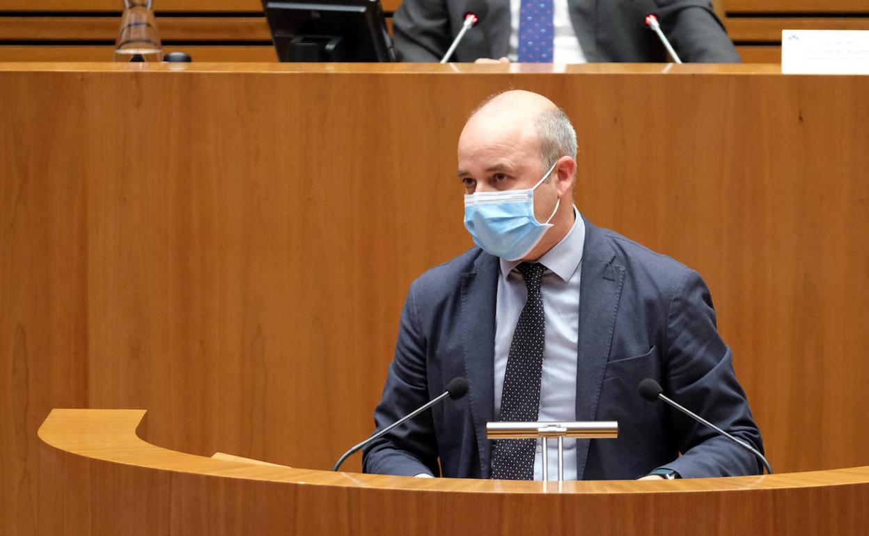 El portavoz del Grupo Ciudadanos, David Castaño.