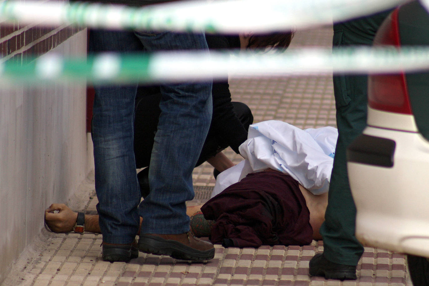 Fotos: Investigación del crimen