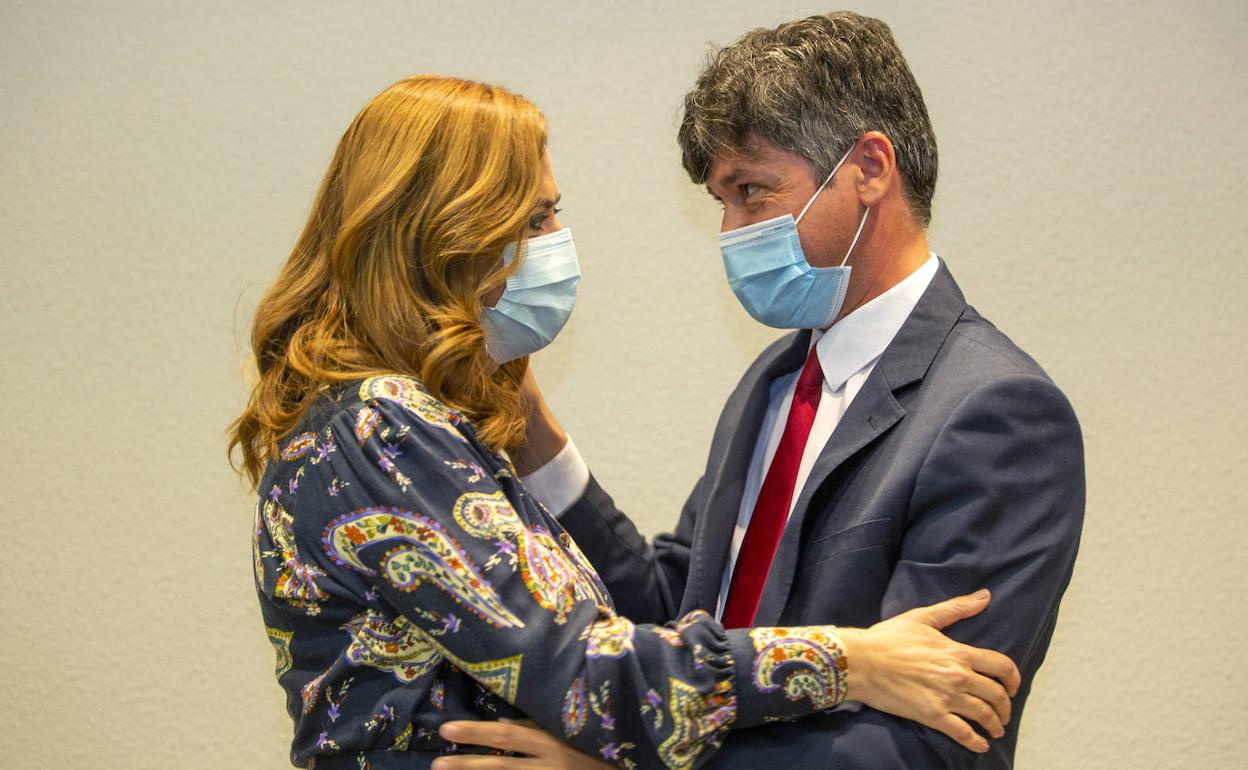 La delegada del Gobierno en Castilla y León, Virginia Barcones, este martes.