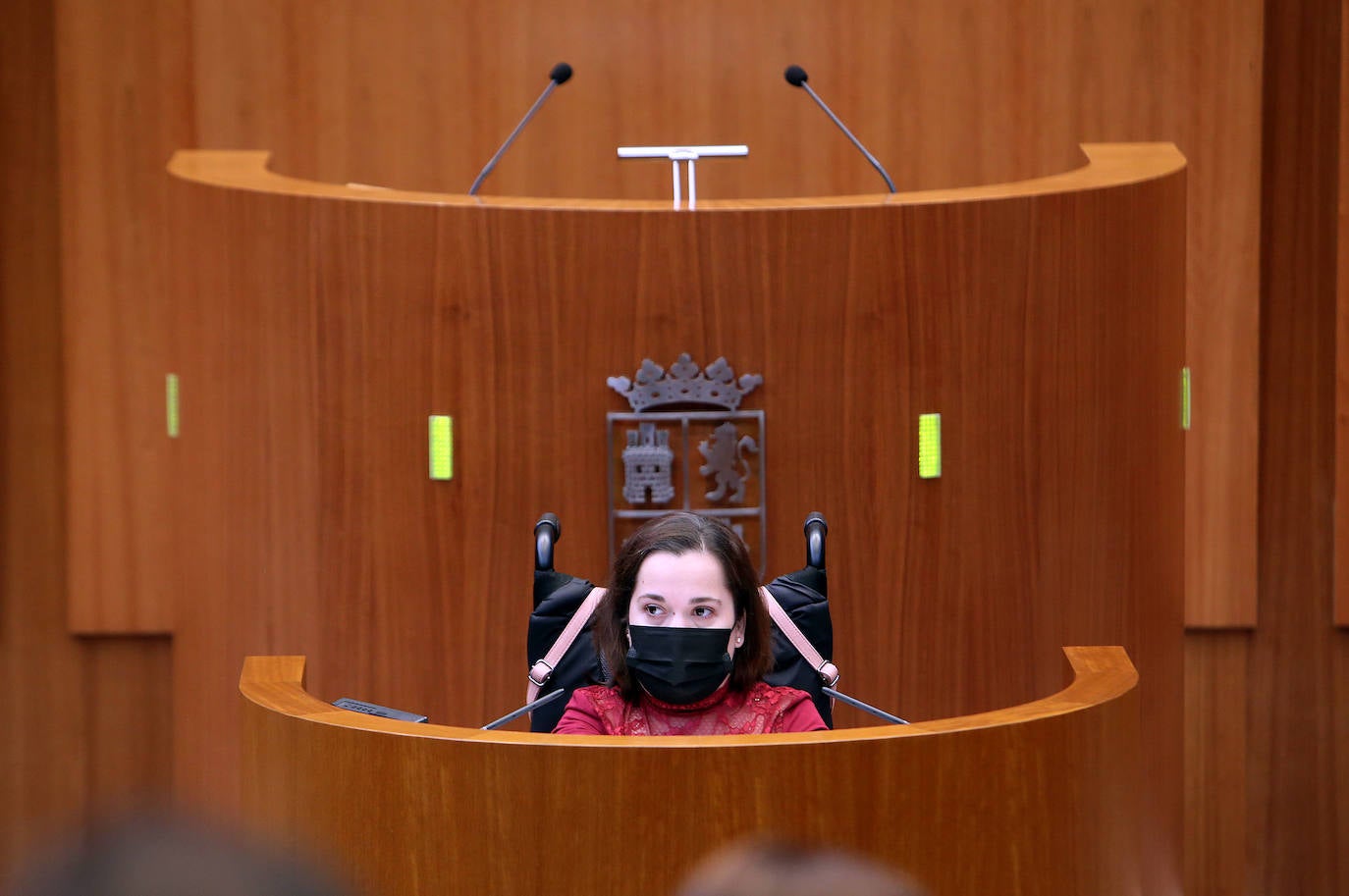 Pleno de las Cortes de Castilla y León en su sesión de miércoles.