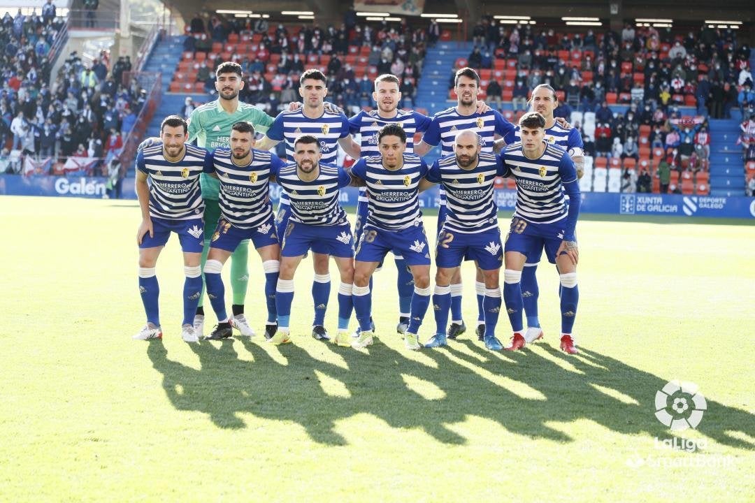 Encuentro disputado por el Lugo y la Ponferradina correspondiente a la Jornada 15 de la Liga Smartbank.