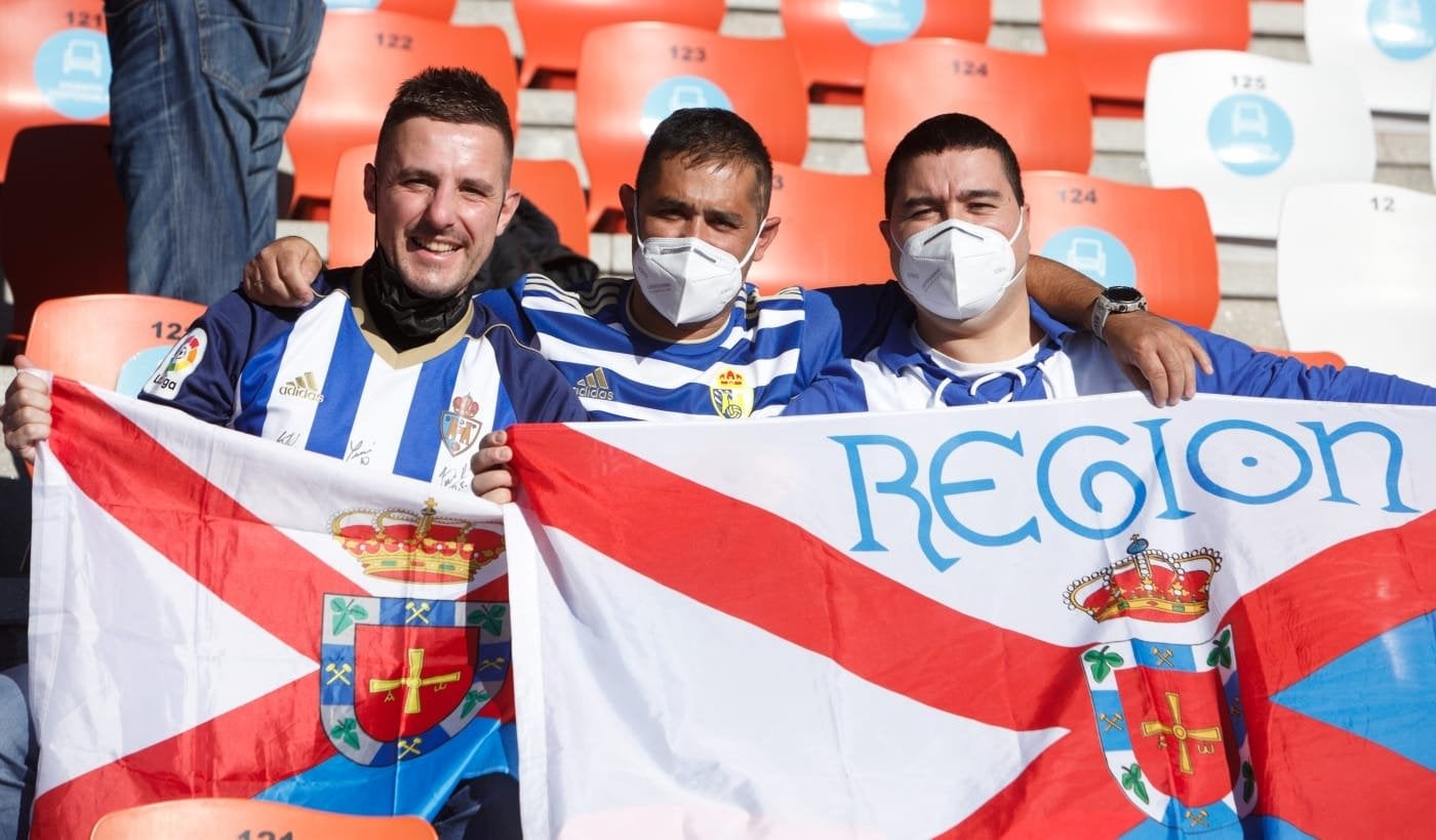 Encuentro disputado por el Lugo y la Ponferradina correspondiente a la Jornada 15 de la Liga Smartbank.