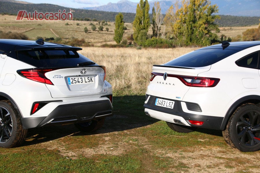 Fotos: Fotogalería: Renault Arkana E-TECH vs Toyota C-HR Hybrid