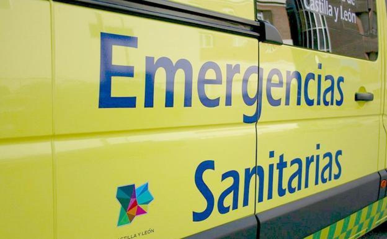 Una ambulancia del servicio sanitario en Castilla y León.