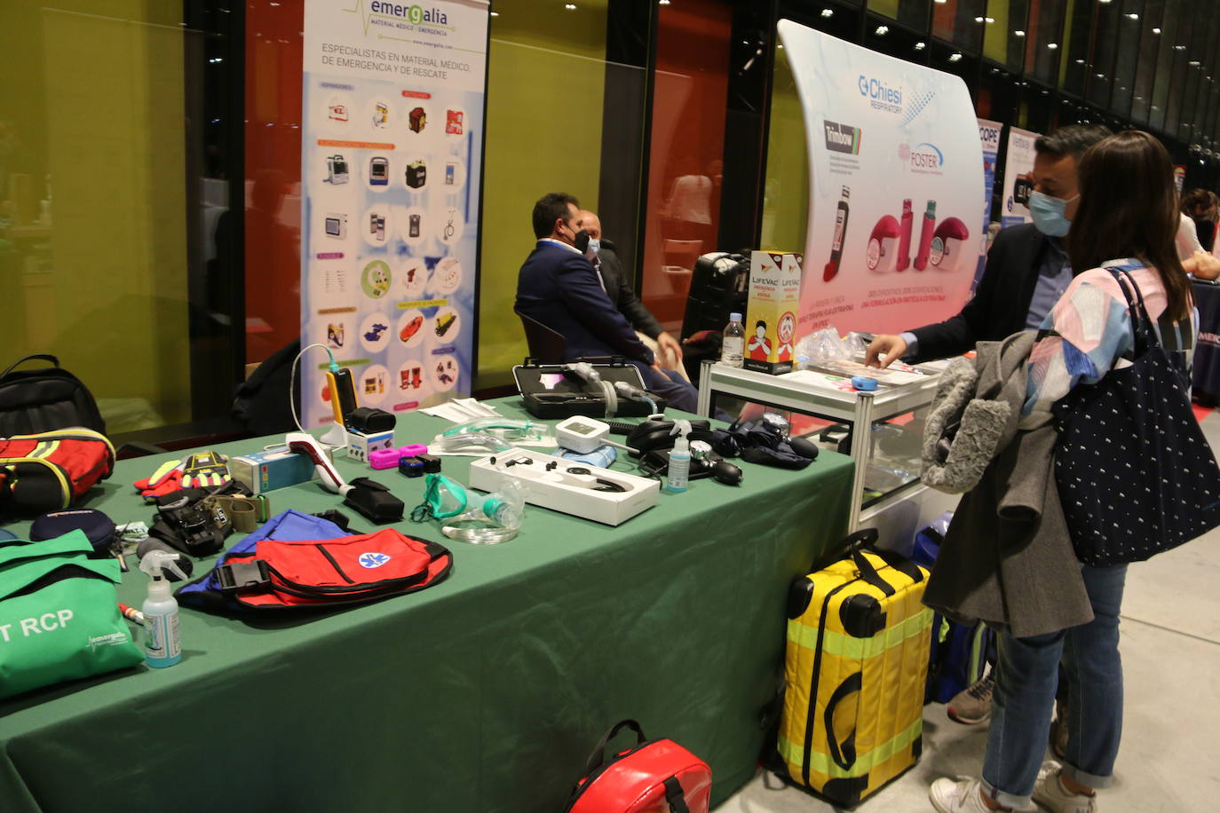 Emergencias y urgencias sanitarias tienen aquí su gran cita bianual para poner al día sus conocimientos y dudas.